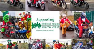 Santa's on a Bike for Children's Hospice South West