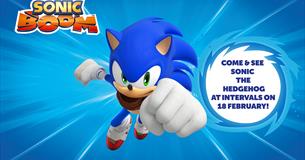 Sonic the Hedgehog visits Drake Circus!