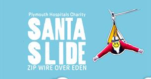Santa Slide at Eden Project