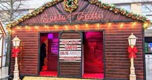 Santa's Grotto in Plymouth city centre