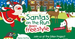 Santas on the Run Goes Freestyle