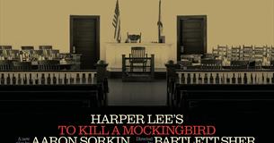 Courtroom image in sepia tones. 