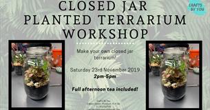 Closed Jar Terrarium Workshop