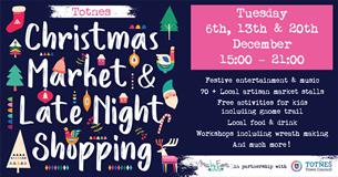Totnes Christmas Market & Late Night Shopping