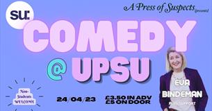 Comedy @ UPSU : Eva Bindeman