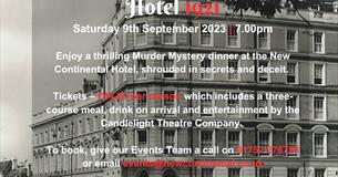 Murder Mystery Dinner - Hotel 1921
