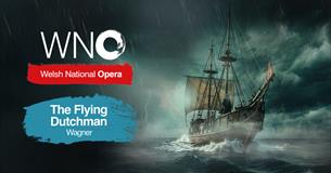 Old ship sails stormy waters.