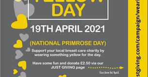 Wear it yellow day in aid of The Primrose Foundation