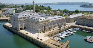 Royal William Yard from the air.