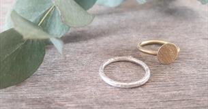 Make your own: Eco sterling silver and brass ring