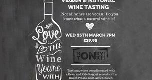 Vegan and Natural Wines Tasting