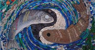 Curated Chaos Plastic Waste Exhibition