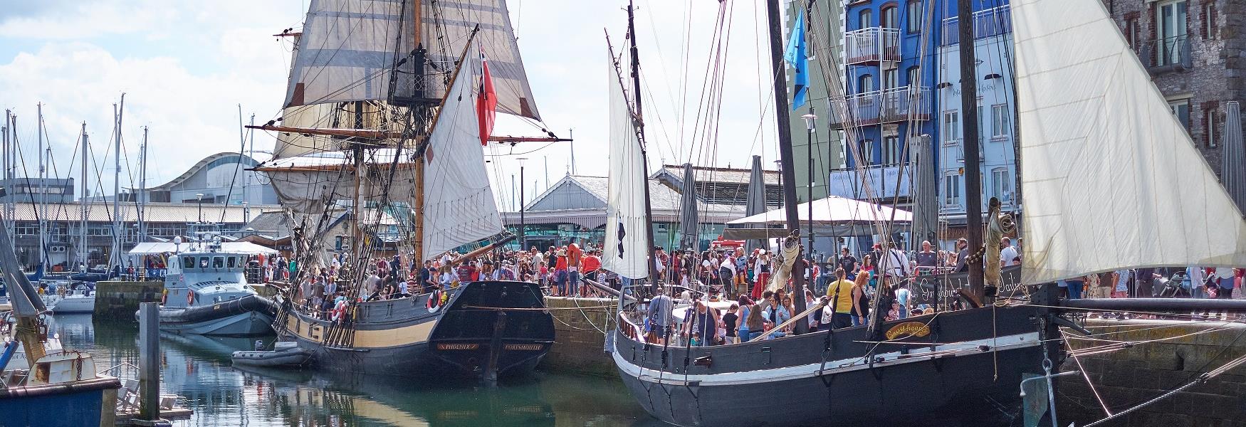 Historic Ships Visit Plymouth