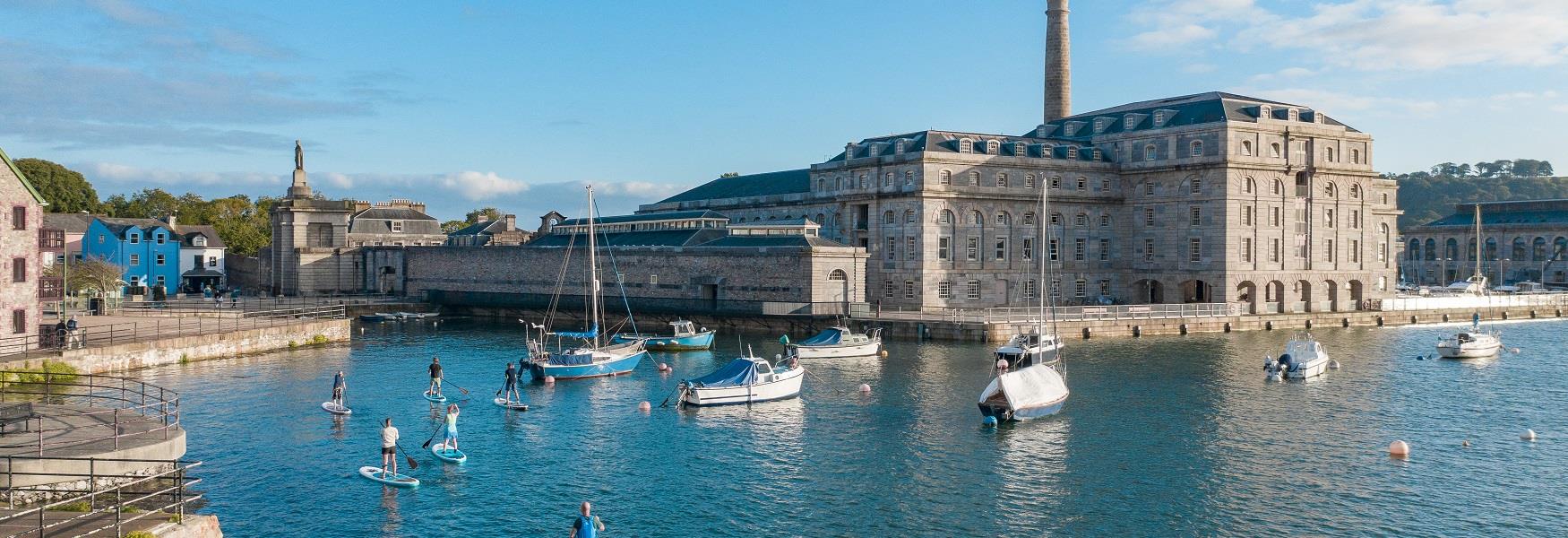 | SUP at Royal William Yard