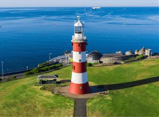 Smeaton's Tower on Plymouth Hoe