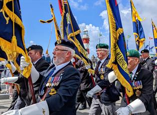 Parade at Armed Forces Day