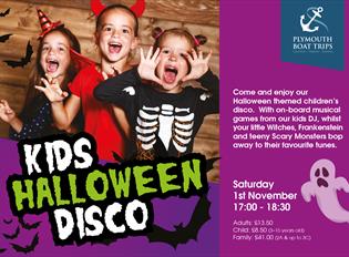 Plymouth Boat Trips - Kids Halloween Disco