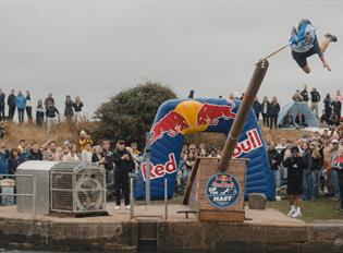 Red Bull Up The Mast in Plymouth on 27 September