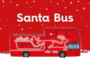 Plymouth Citybus Santa Bus