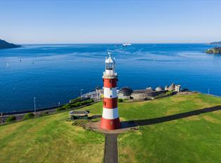 Smeaton's Tower on Plymouth Hoe