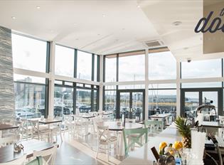 The Dock restaurant in Plymouth Marina