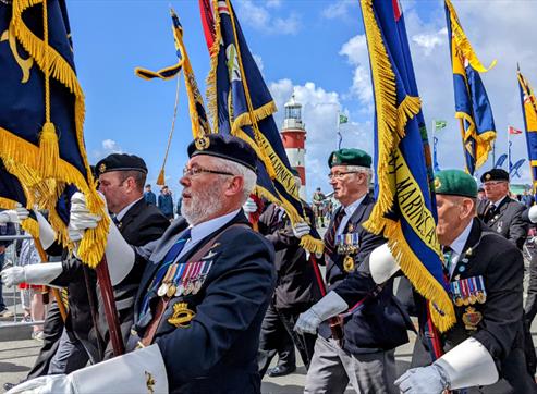 Parade at Armed Forces Day