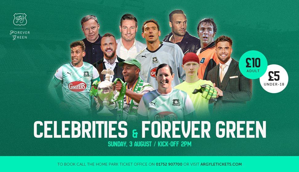Celebrities vs Forever Green