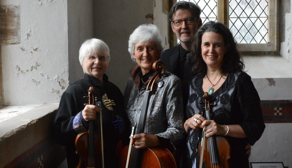 Divertimento String Quartet concert in Plymouth