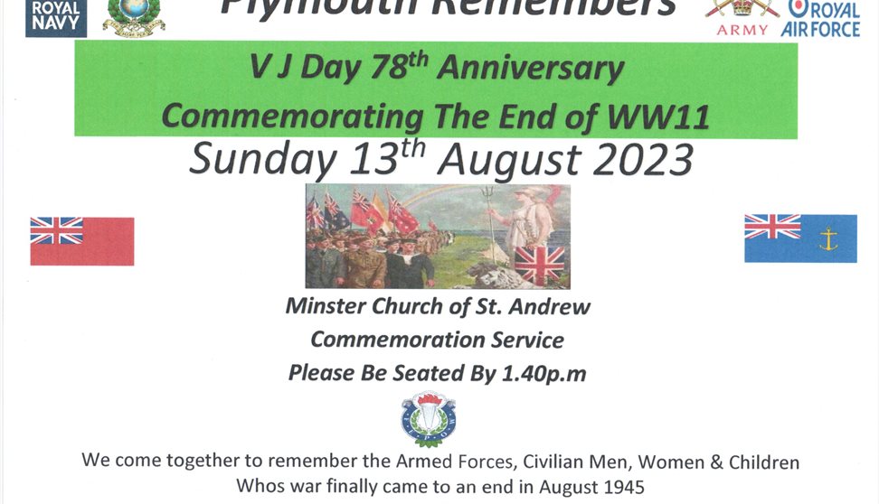 VJ Day Commemoration Church Service