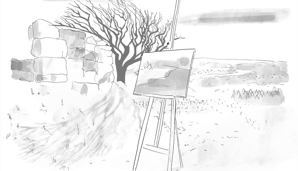 Gemma Lessinger 'Momentum of the Moors' Textured Painting Workshop & Guided Walk