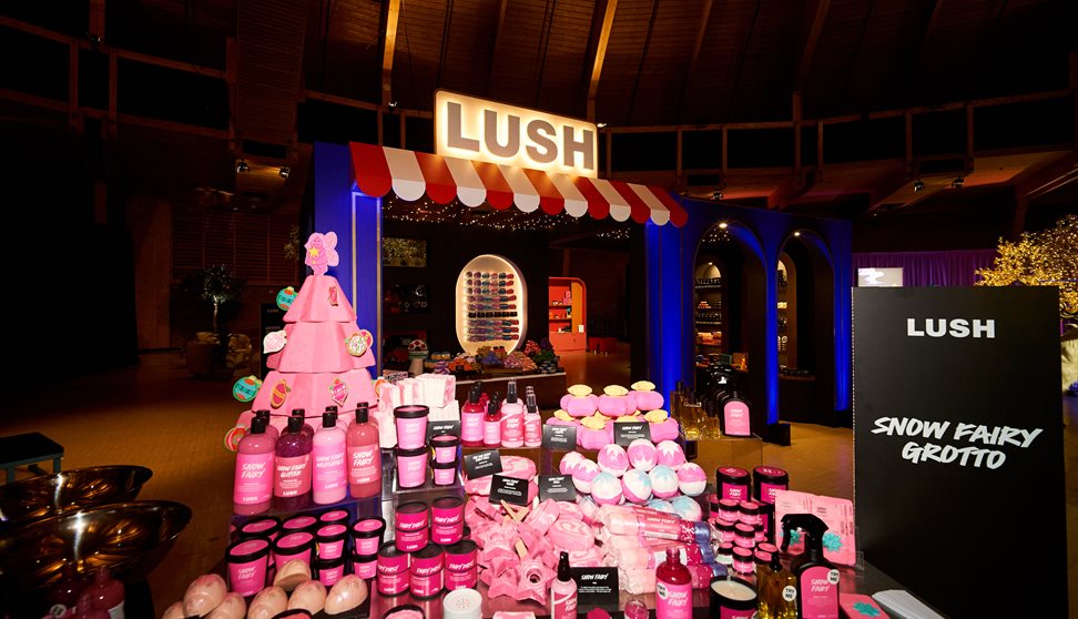 Christmas Pre-launch with Lush Plymouth