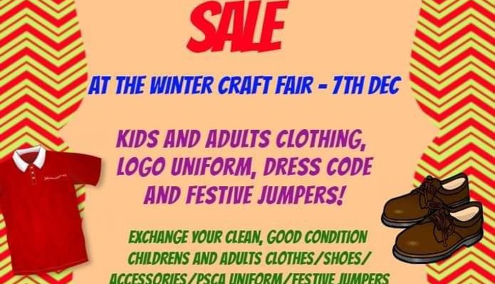 Clothes Swap & Sale at PSCA Winter Craft Fair