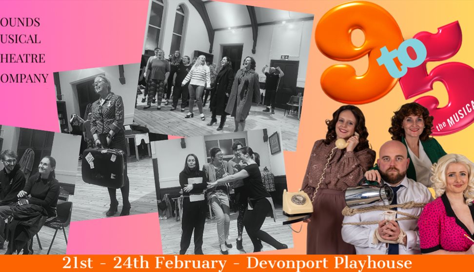 Rehearsals for 9 to 5 the musical