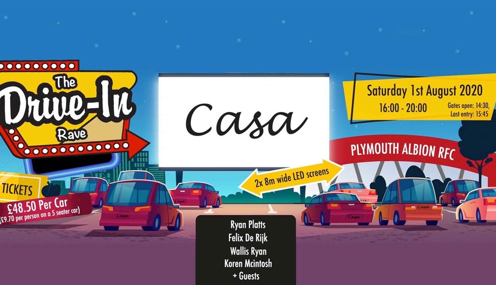 Casa presents: The Drive-In