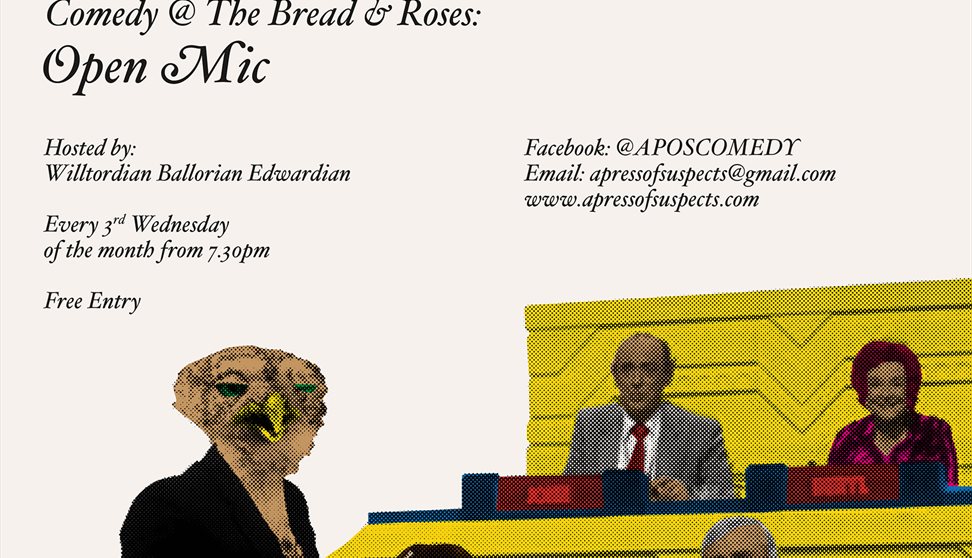 Comedy @ Bread and Roses: Open Mic
