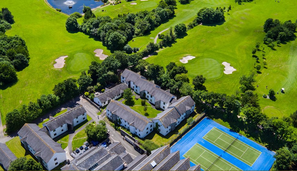 Accommodation and grounds at China Fleet