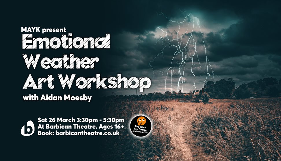 Aidan Moesby 'Emotional Weather' Art Workshop