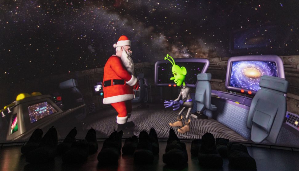 The Alien Who Stole Christmas - Immersive Dome Screening