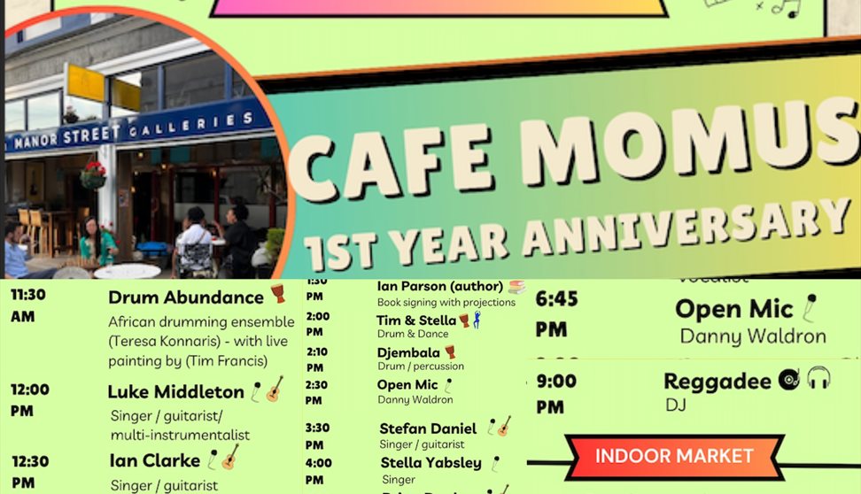 Cafe Momus 1st Year Anniversary