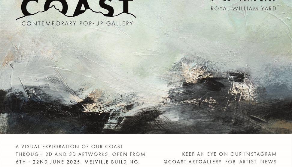 Coast pop up contemporary gallery