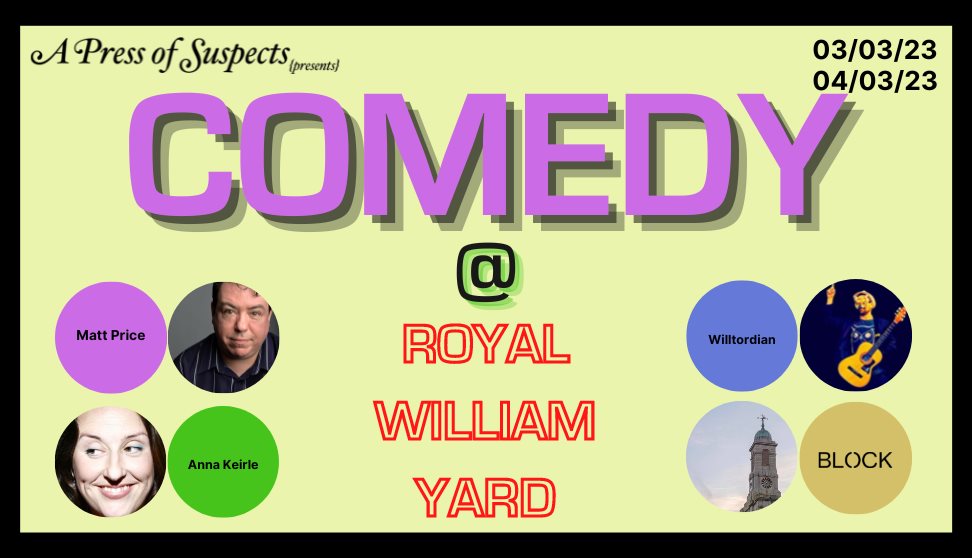 Comedy @ Royal William Yard