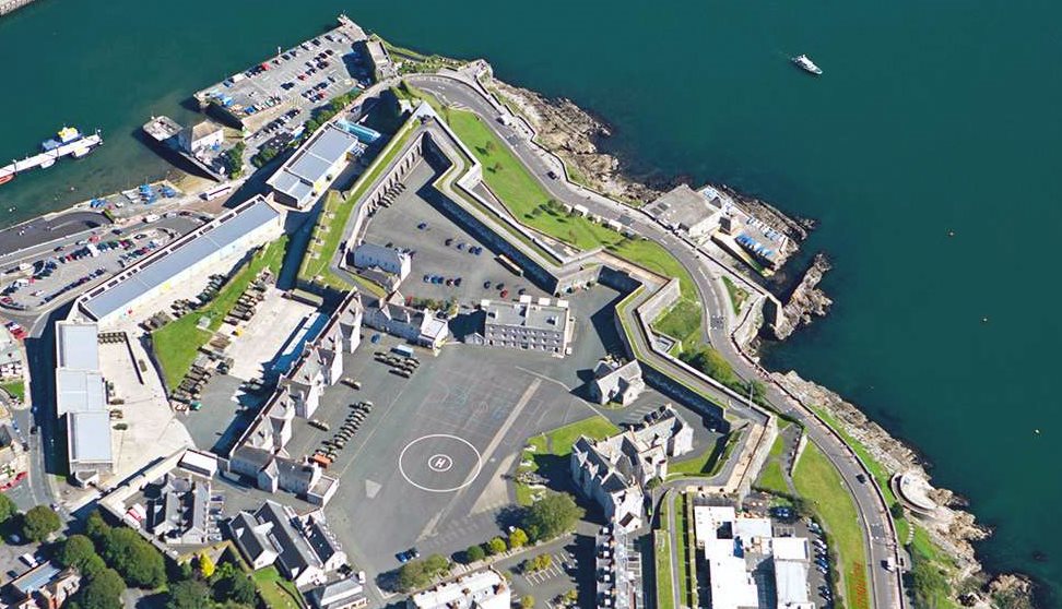 Arial view of the Riyal Citadel