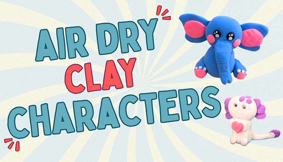 Air Dry Clay Characters Workshop