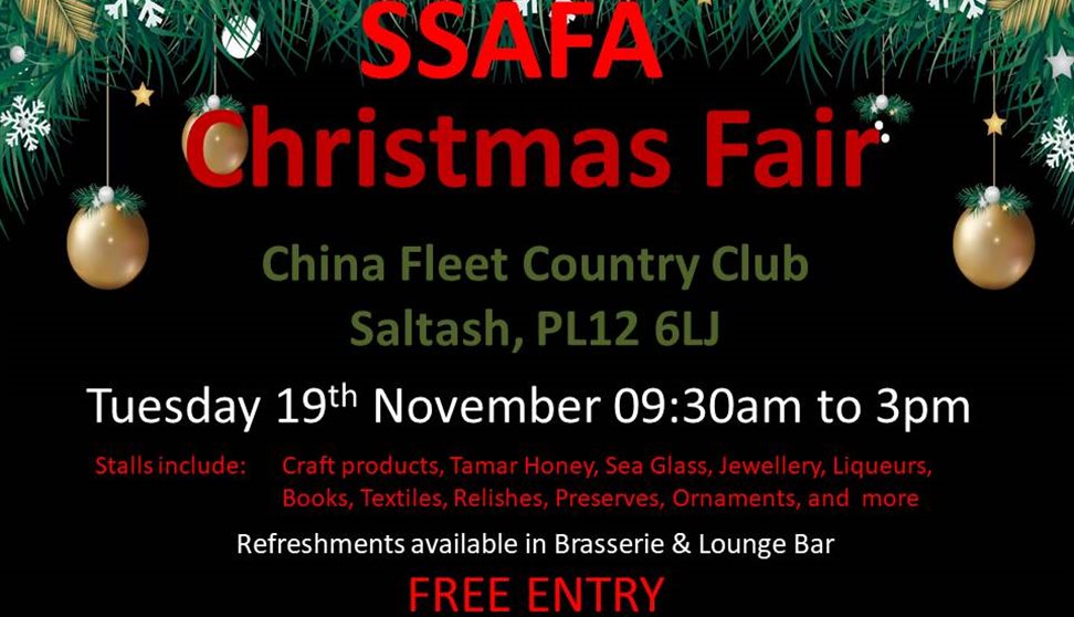 SSAFA Plymouth Christmas Fair