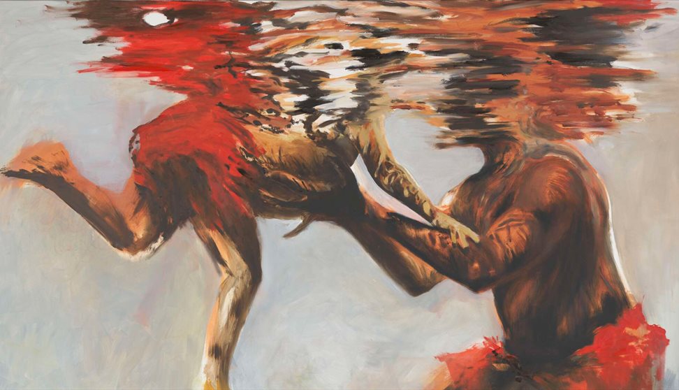 Phoebe Boswell, We are Nourished By The Same Water, 2024 (detail). Credit: © Phoebe Boswell. Image: UK Government Art Collection.