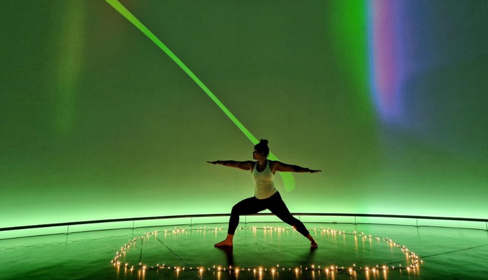 Embrace Yoga in the immersive dome