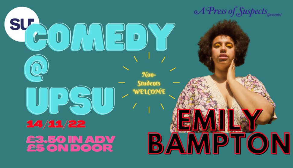 Comedy @ UPSU : Emily Bampton