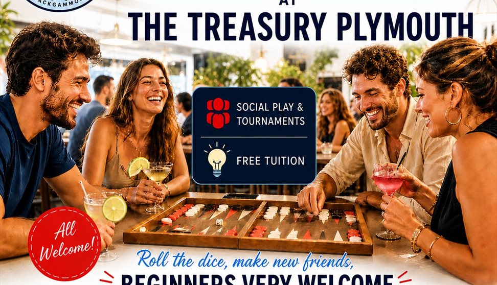 Image depicting Backgammon being played at TheTreasury