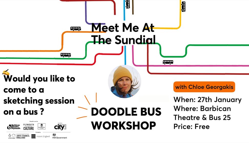 Meet Me At The Sundial: Doodle Bus Workshop with Chloe Georgakis