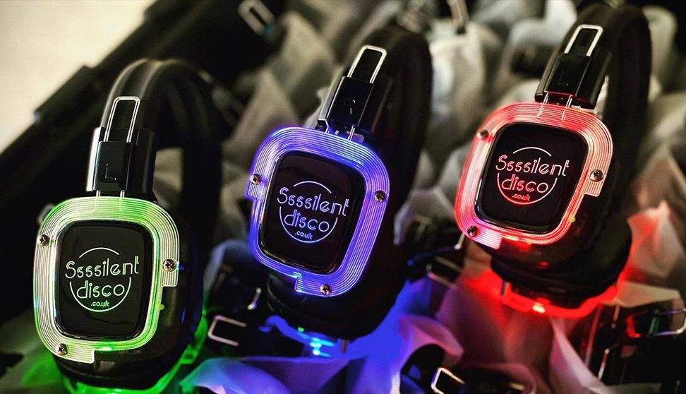 Silent disco headphones